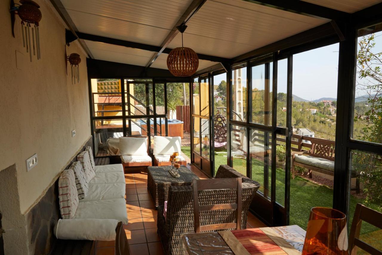 Amazing Vila Close To Sitges, Jacuzzi, Swimming Pool & Exellent Views Olivella Екстериор снимка