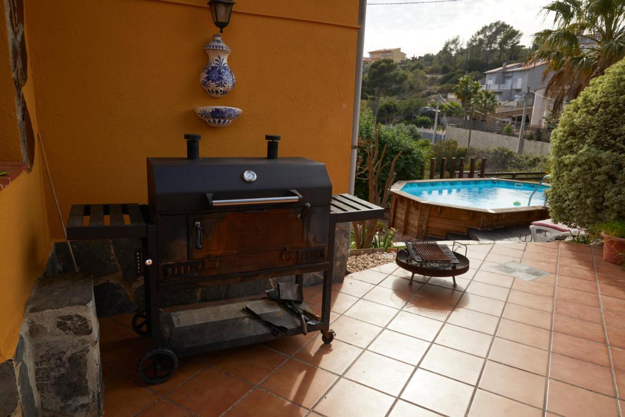 Amazing Vila Close To Sitges, Jacuzzi, Swimming Pool & Exellent Views Olivella Екстериор снимка