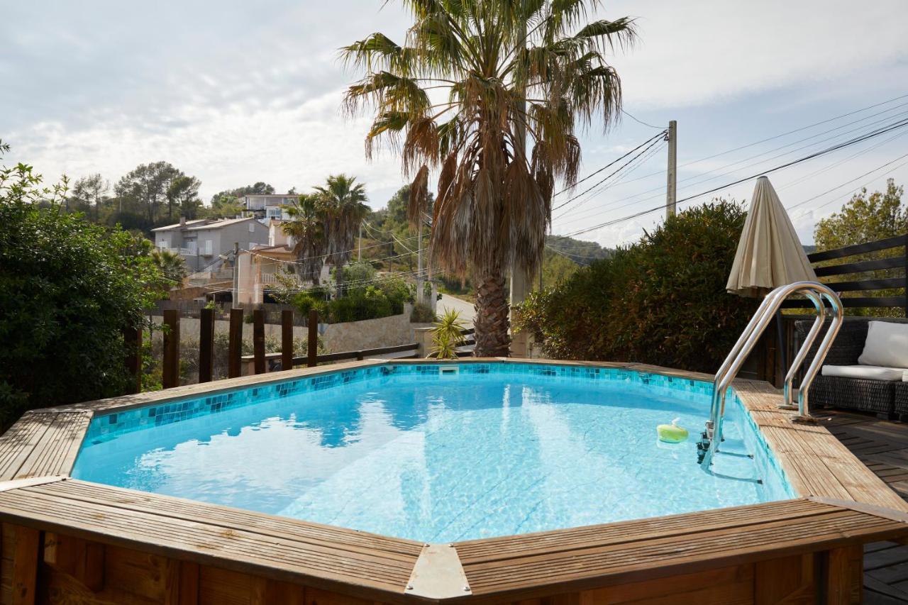 Amazing Vila Close To Sitges, Jacuzzi, Swimming Pool & Exellent Views Olivella Екстериор снимка
