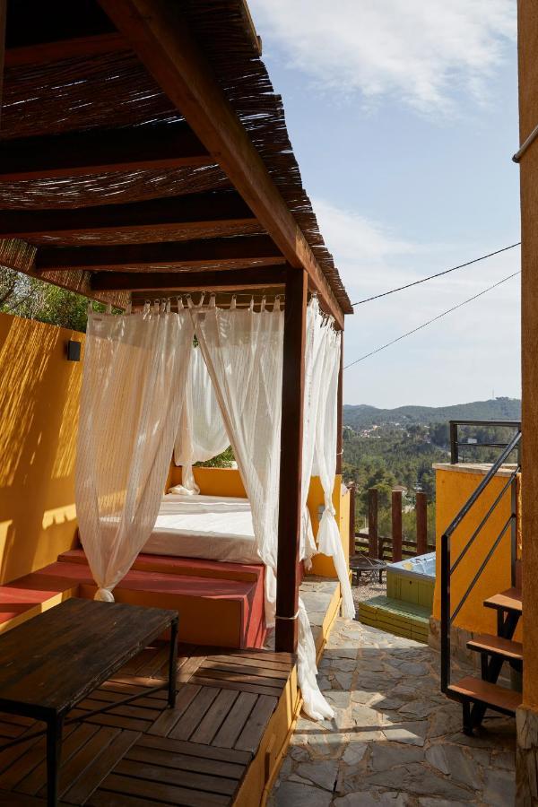 Amazing Vila Close To Sitges, Jacuzzi, Swimming Pool & Exellent Views Olivella Екстериор снимка